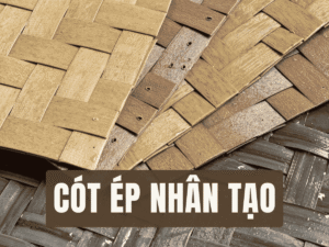 Cận cảnh cót ép nhân tạo