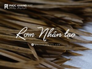 Phúc Khang Art - địa chỉ cung cấp rơm nhân tạo đáng tin cậy